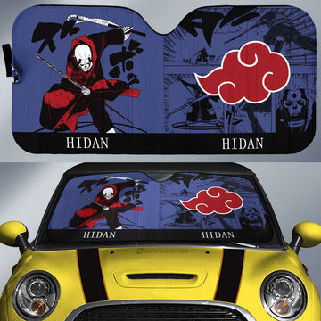 Hidan Car Sunshade Custom Anime Car Accessories Manga Color Style - Gearcarcover - 1