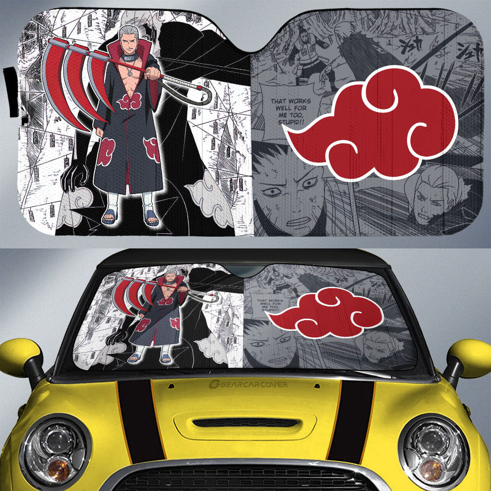 Hidan Car Sunshade Custom Anime Mix Manga Car Accessories - Gearcarcover - 1