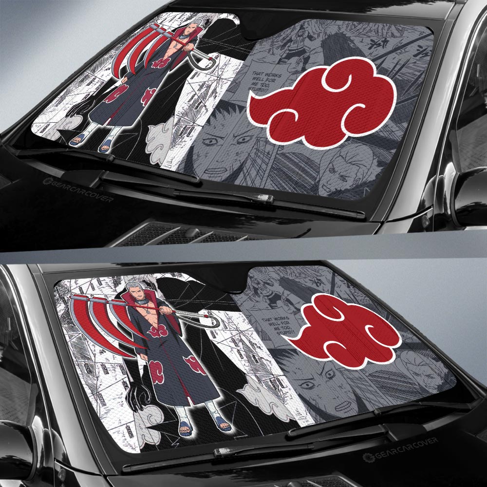 Hidan Car Sunshade Custom Mix Manga Car Accessories - Gearcarcover - 2
