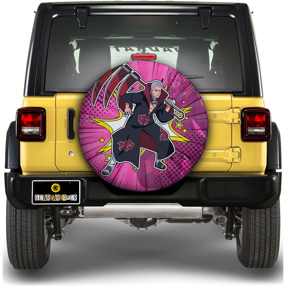 Hidan Spare Tire Covers Custom Anime Car Accessories - Gearcarcover - 1