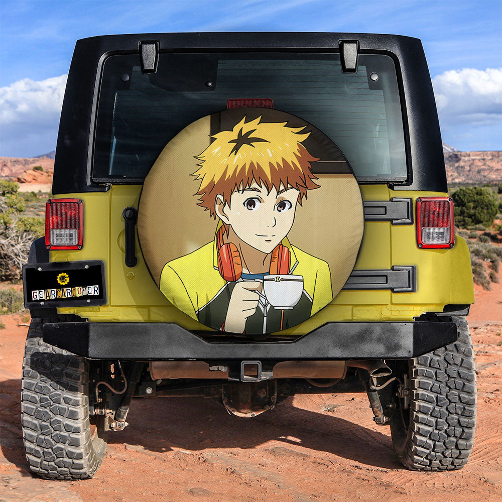 Hideyoshi Nagachika Spare Tire Covers Custom Car Accessories - Gearcarcover - 3