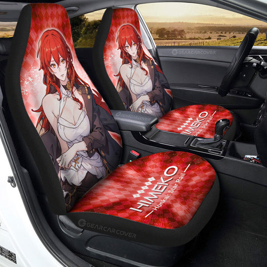 Himeko Car Seat Covers Custom Honkai Star Rail Car Accessories - Gearcarcover - 2