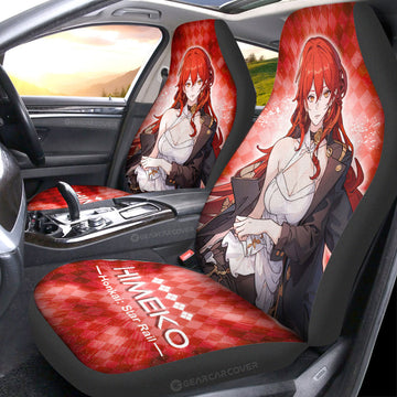 Himeko Car Seat Covers Custom Honkai Star Rail Car Accessories - Gearcarcover - 1