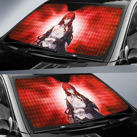 Himeko Car Sunshade Custom Honkai Star Rail Car Accessories - Gearcarcover - 2