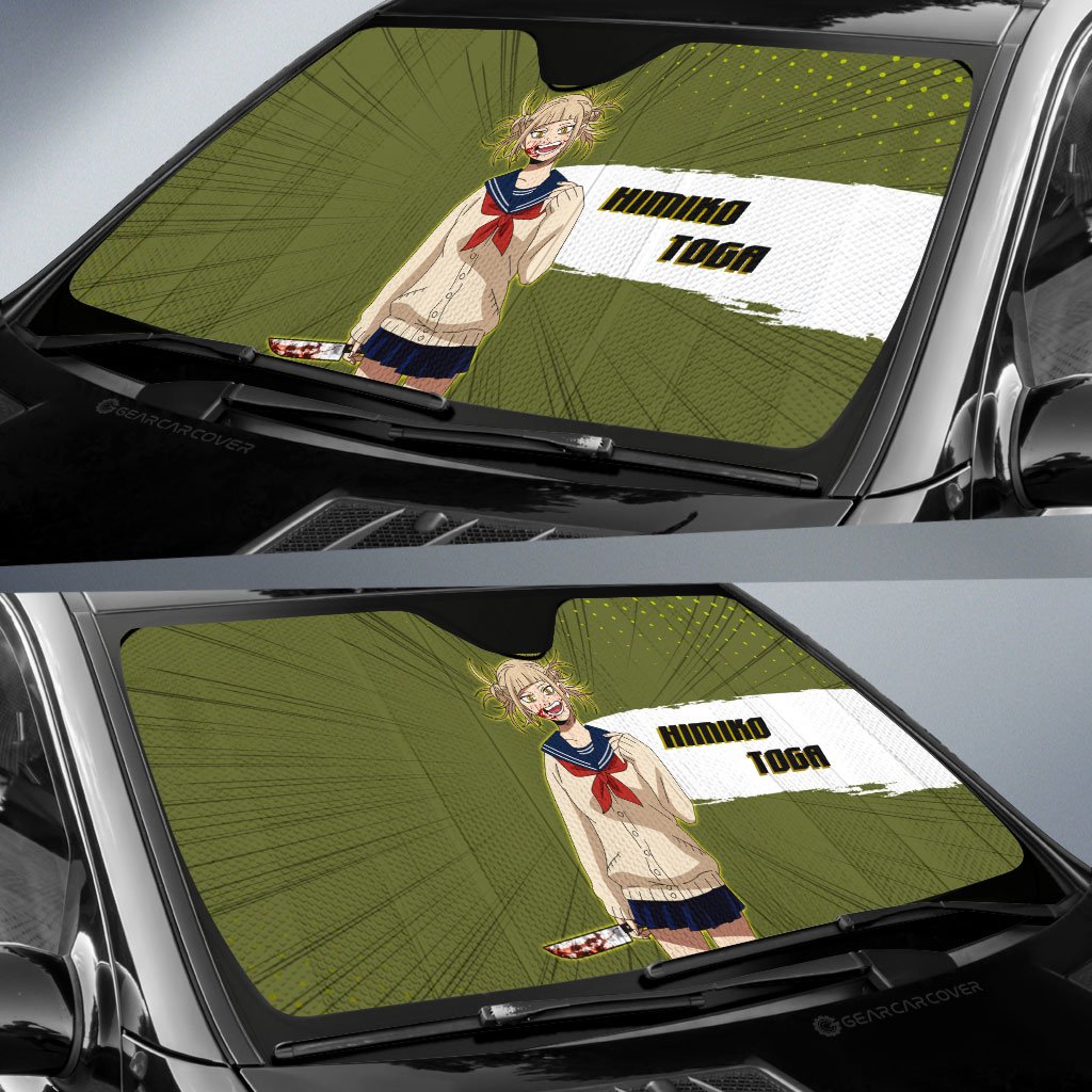 Himiko Toga Car Sunshade Custom For Fans - Gearcarcover - 2