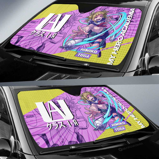 Himiko Toga Car Sunshade Custom My Hero Academia Car Interior Accessories - Gearcarcover - 2