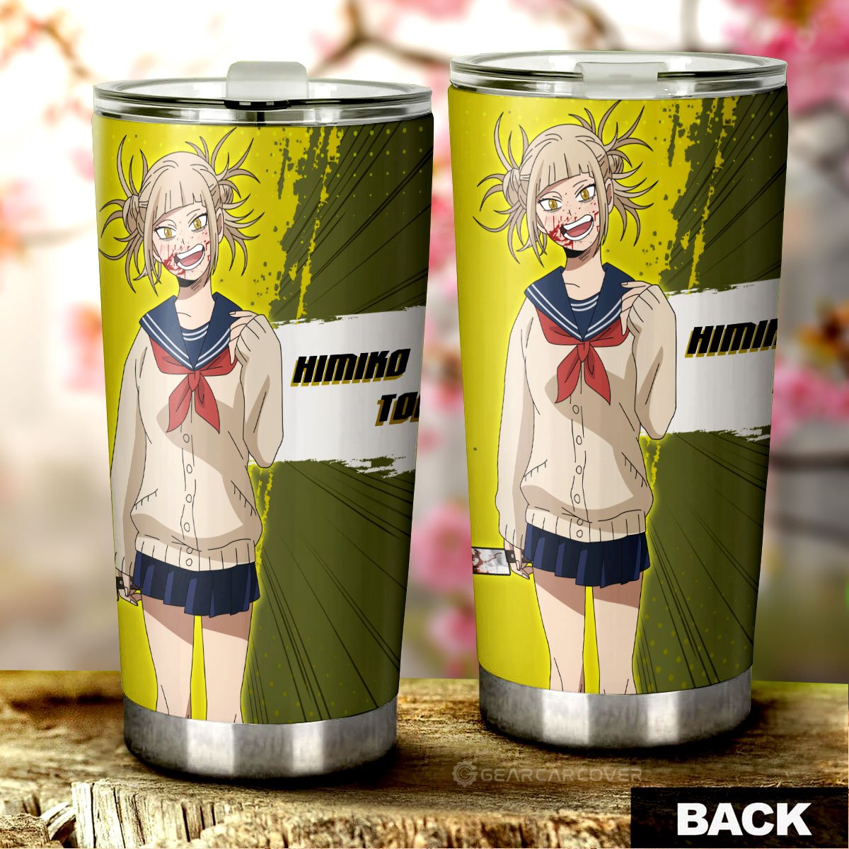 Himiko Toga Tumbler Cup Custom For Fans - Gearcarcover - 3