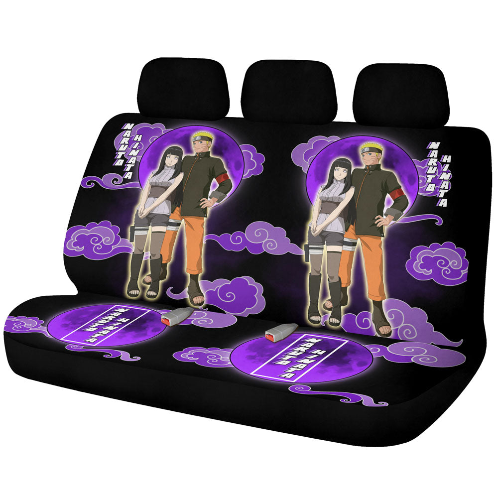 Hinata And Car Back Seat Covers Custom Anime Car Accessories - Gearcarcover - 1