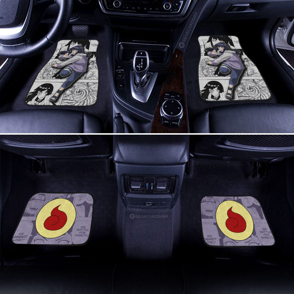 Hinata Car Floor Mats Custom Anime Car Accessories Mix Manga - Gearcarcover - 3