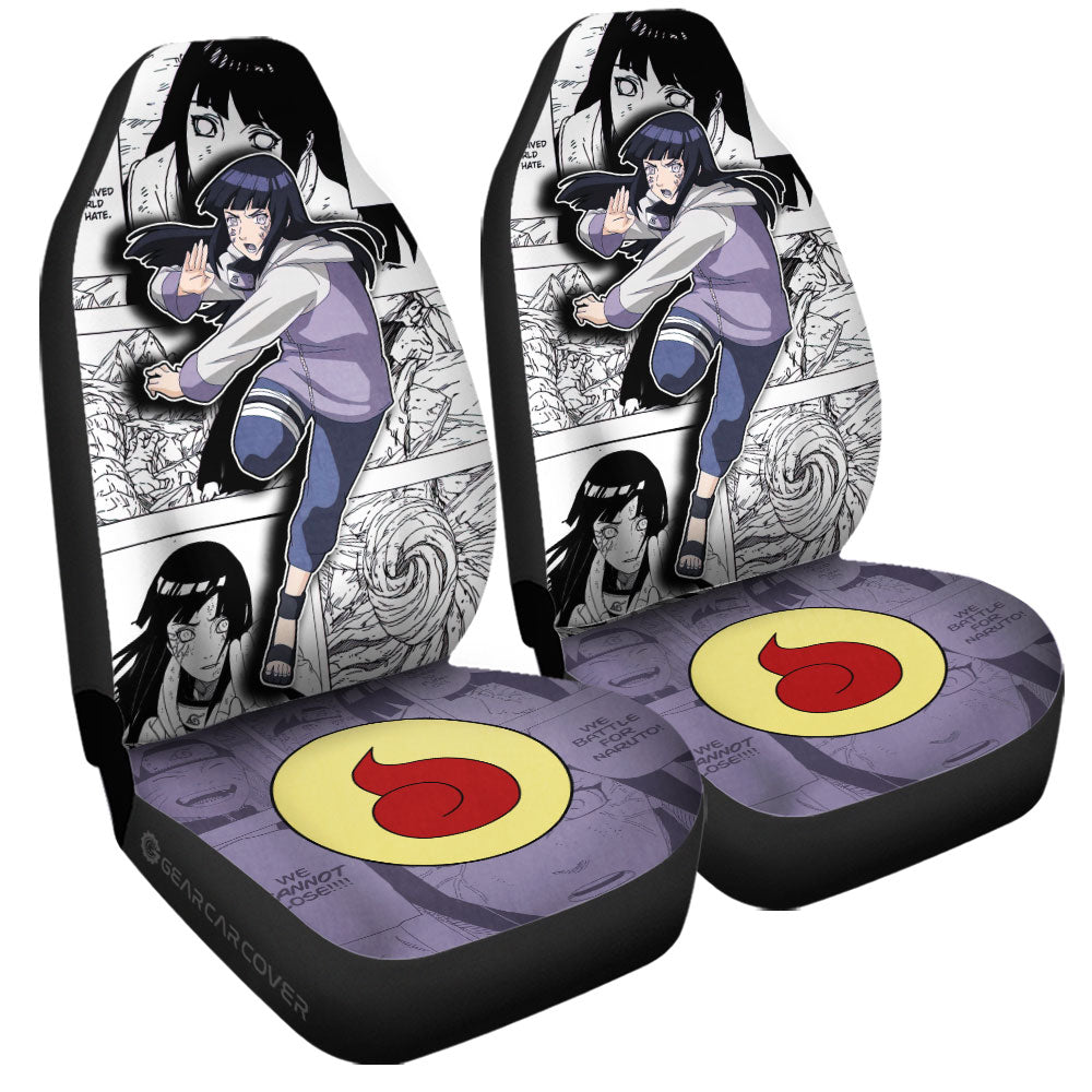 Hinata Car Seat Covers Custom Anime Car Accessories Mix Manga - Gearcarcover - 3