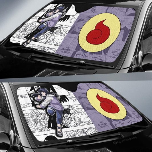 Hinata Car Sunshade Custom Mix Manga Car Accessories - Gearcarcover - 2