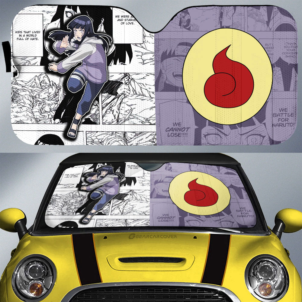 Hinata Car Sunshade Custom Mix Manga Car Accessories - Gearcarcover - 1