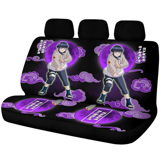 Hinata Hyuga Car Back Seat Covers Custom Anime Car Accessories - Gearcarcover - 1