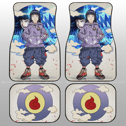 Hinata Hyuga Car Floor Mats Anime Collection - Gearcarcover - 1