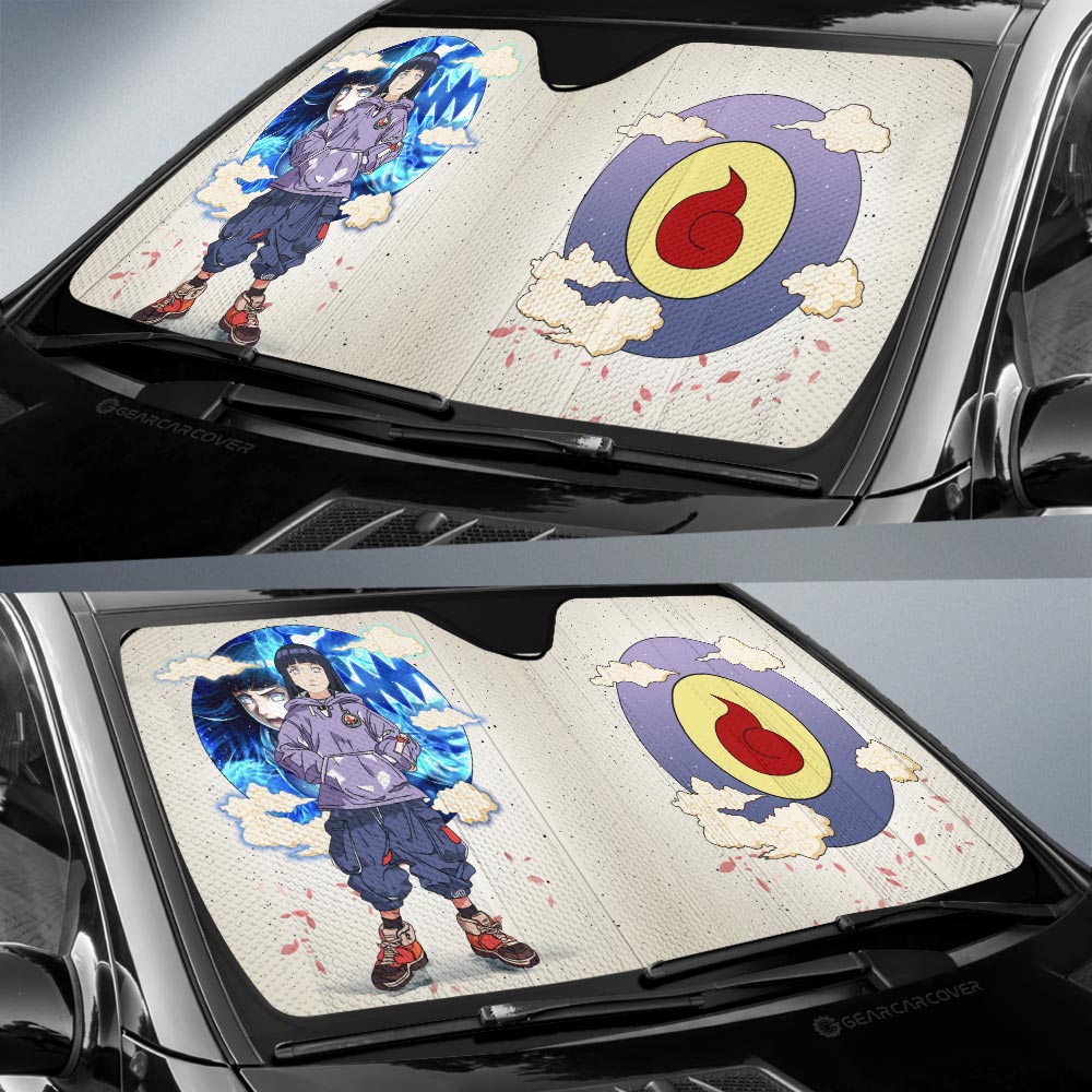 Hinata Hyuga Car Sunshade Anime Collection - Gearcarcover - 2