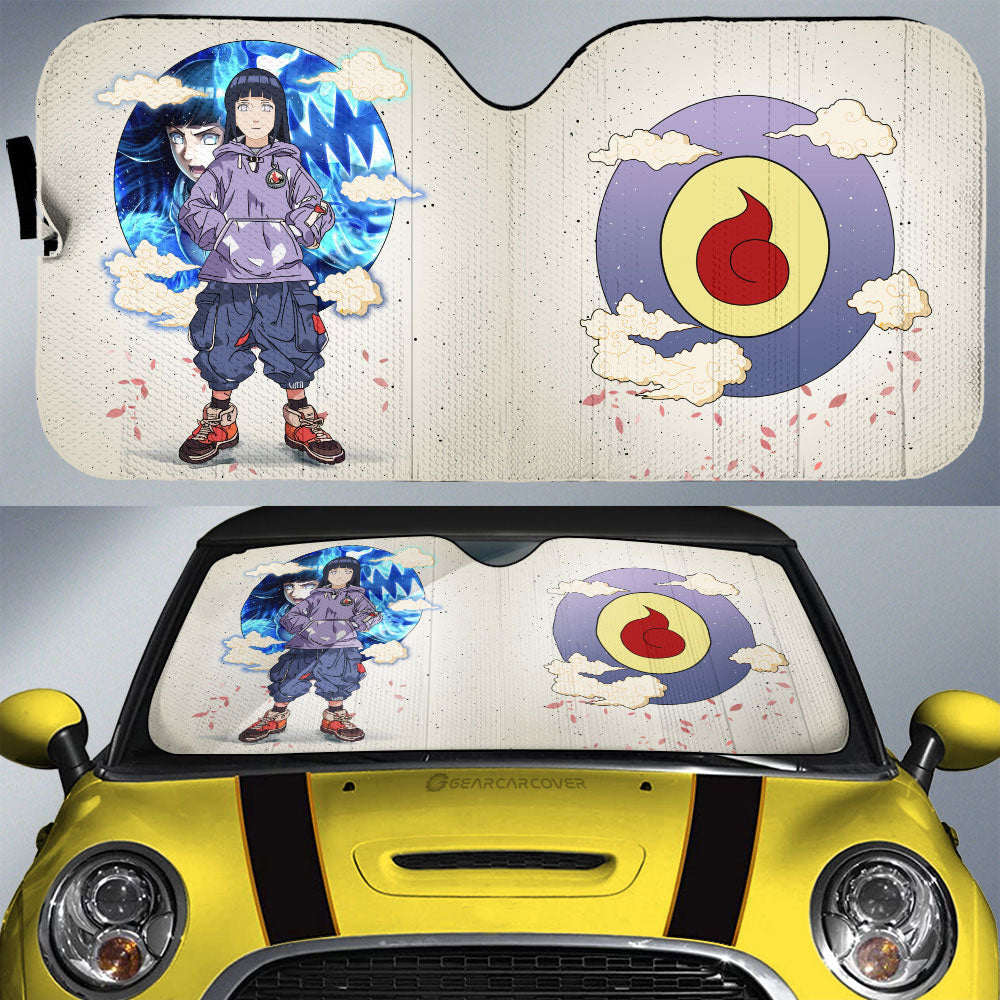 Hinata Hyuga Car Sunshade Anime Collection - Gearcarcover - 1