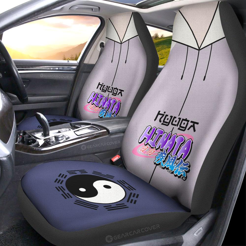 Hinata Shippuden Uniform Car Seat Covers Custom Anime Car Interior Accessories - Gearcarcover - 2