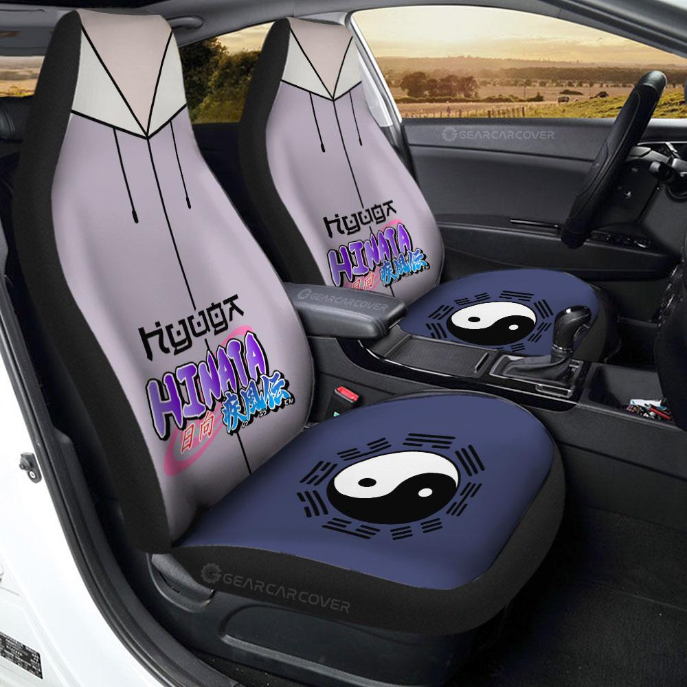 Hinata Shippuden Uniform Car Seat Covers Custom Anime Car Interior Accessories - Gearcarcover - 1