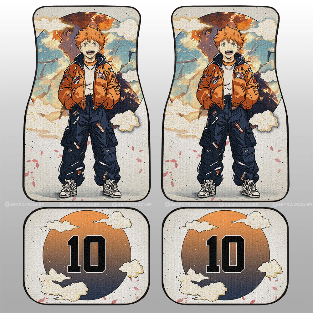 Hinata Shoyo Car Floor Mats Anime Collection - Gearcarcover - 1