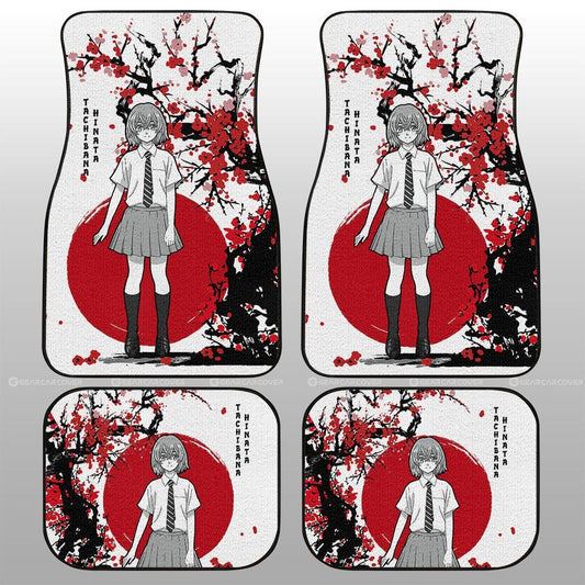 Hinata Tachibana Car Floor Mats Custom Japan Style Car Accessories - Gearcarcover - 2