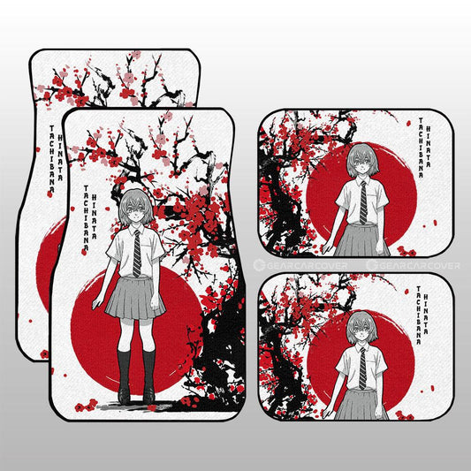 Hinata Tachibana Car Floor Mats Custom Japan Style Car Accessories - Gearcarcover - 1
