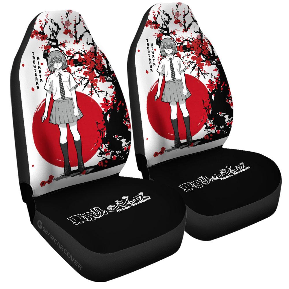 Hinata Tachibana Car Seat Covers Custom Japan Style Car Accessories - Gearcarcover - 3