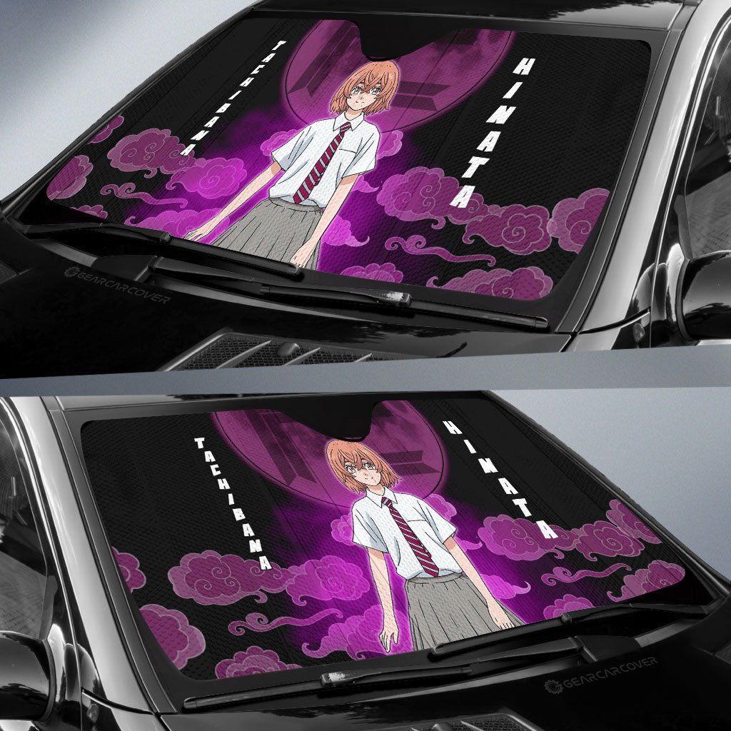 Hinata Tachibana Car Sunshade Custom Car Accessories - Gearcarcover - 2