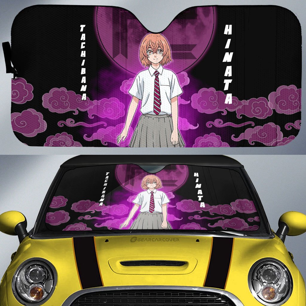 Hinata Tachibana Car Sunshade Custom Car Accessories - Gearcarcover - 1