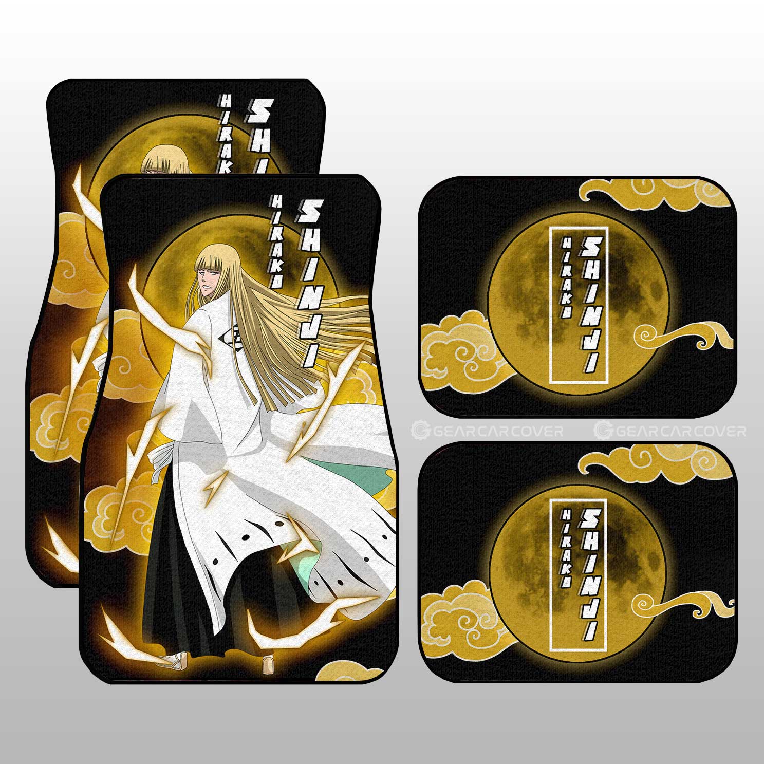 Hirako Shinji Car Floor Mats Custom Bleach Car Interior Accessories - Gearcarcover - 1