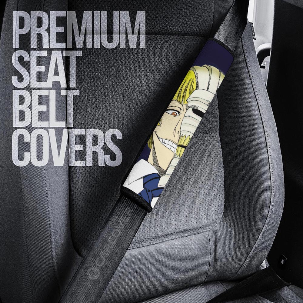 Hirako Shinji Seat Belt Covers Custom Bleach Car Accessories - Gearcarcover - 2