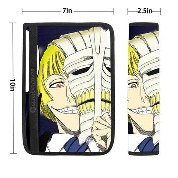 Hirako Shinji Seat Belt Covers Custom Bleach Car Accessories - Gearcarcover - 1