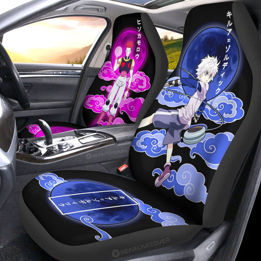 Hisoka Morow And Killua Zoldyck Car Seat Covers Custom Car Accessories - Gearcarcover - 2