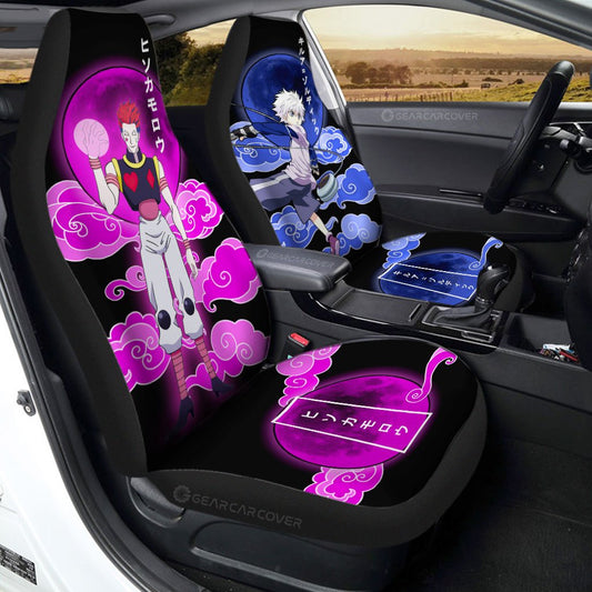 Hisoka Morow And Killua Zoldyck Car Seat Covers Custom Car Accessories - Gearcarcover - 1
