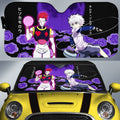 Hisoka Morow And Killua Zoldyck Car Sunshade Custom Car Accessories - Gearcarcover - 1