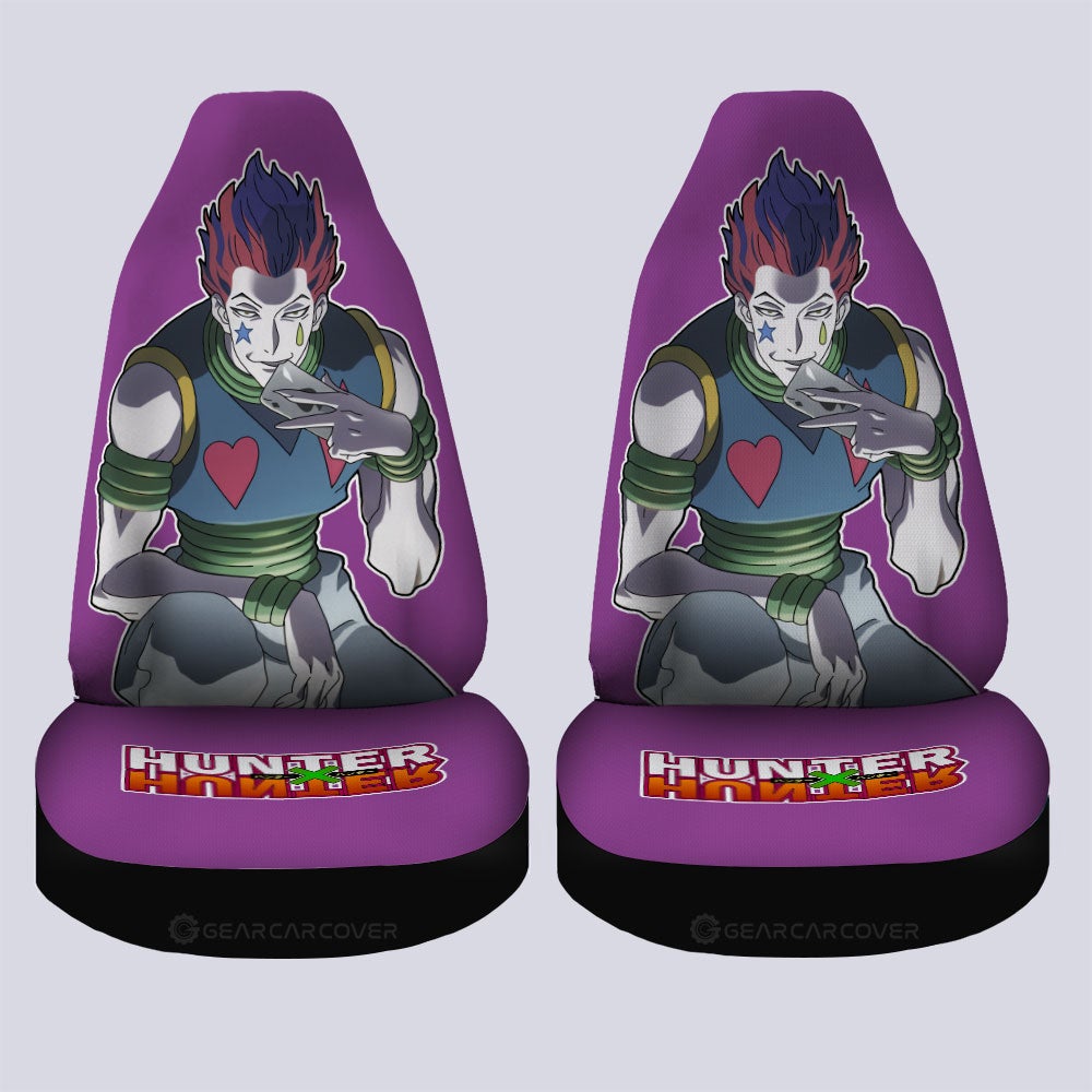 Hisoka Morow Car Seat Covers Custom Main Character - Gearcarcover - 4