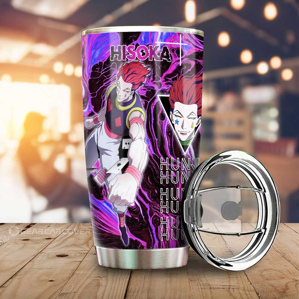 Hisoka Tumbler Cup Custom Car Accessories - Gearcarcover - 2