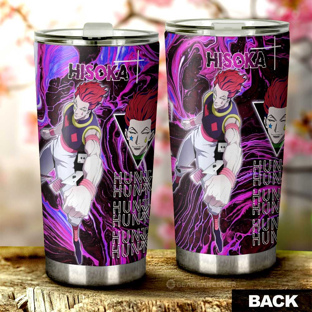 Hisoka Tumbler Cup Custom Car Accessories - Gearcarcover - 3