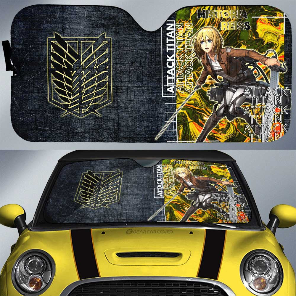 Historia Reiss Car Sunshade Custom Car Accessories - Gearcarcover - 1