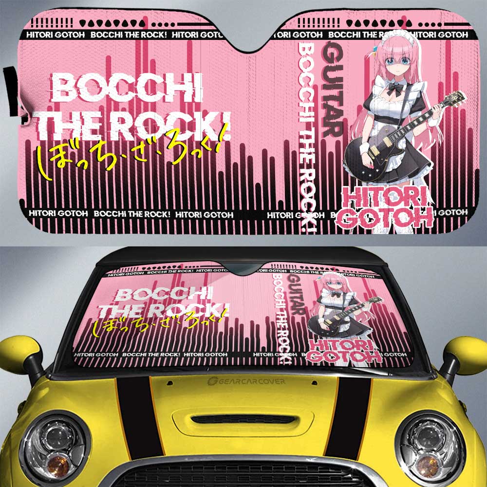 Hitori Gotoh Car Sunshade Custom Car Accessories - Gearcarcover - 1