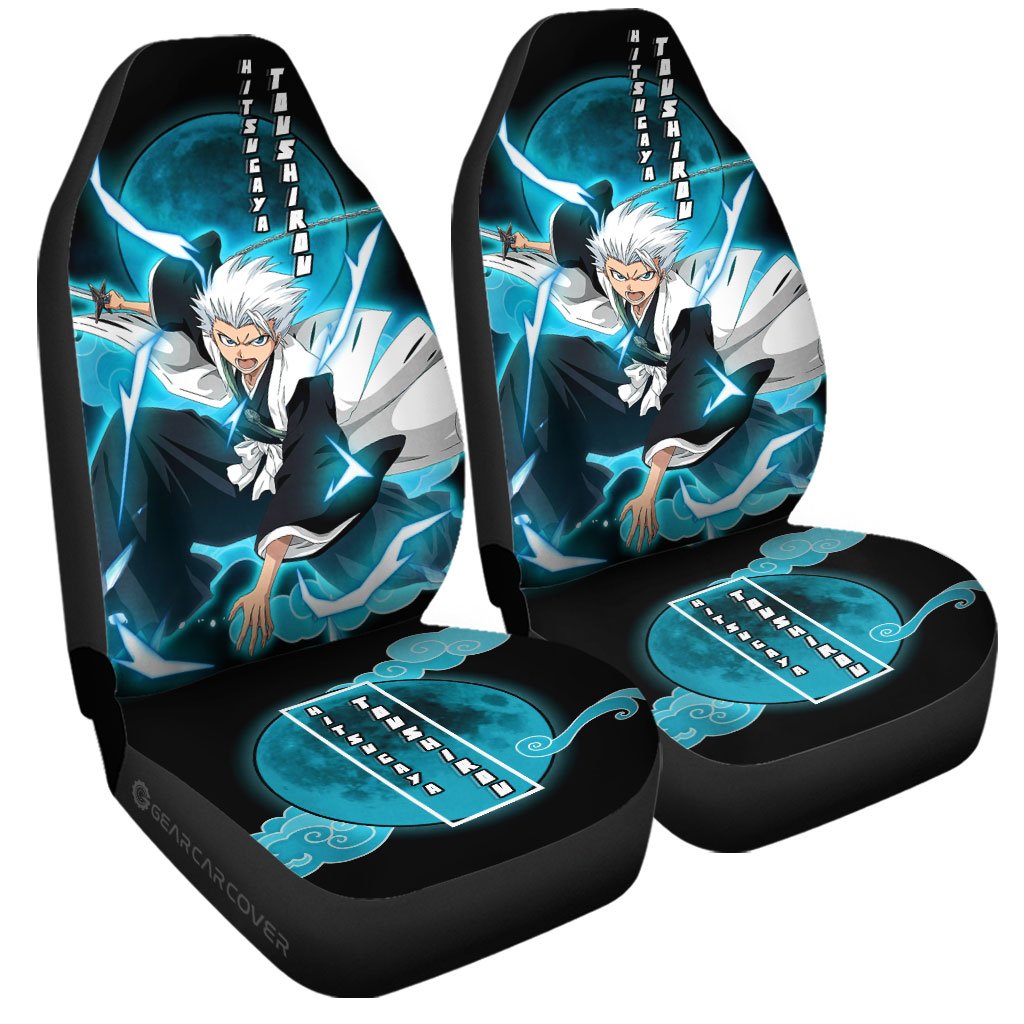 Hitsugaya Toushirou Car Seat Covers Custom Bleach Car Accessories - Gearcarcover - 3