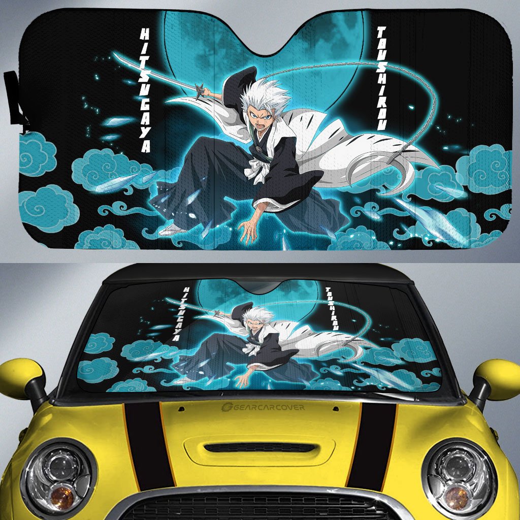 Hitsugaya Toushirou Car Sunshade Custom Bleach Car Accessories - Gearcarcover - 1