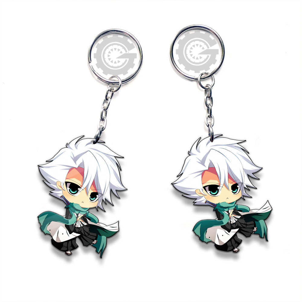 Hitsugaya Toushirou Keychain Custom Bleach Car Accessories - Gearcarcover - 3