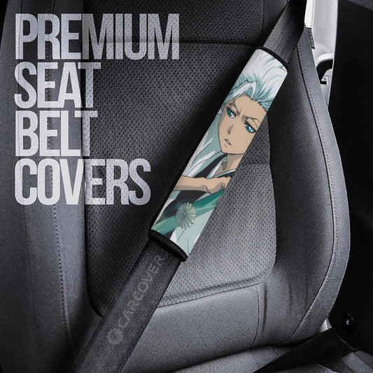 Hitsugaya Toushirou Seat Belt Covers Custom Bleach Car Accessories - Gearcarcover - 2