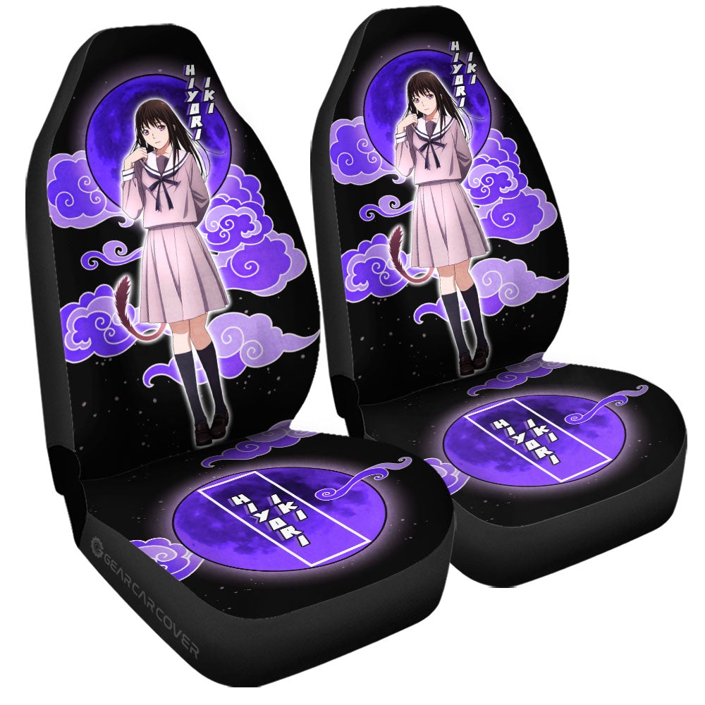 Hiyori Iki Car Seat Covers Custom Noragami Car Accessories - Gearcarcover - 3