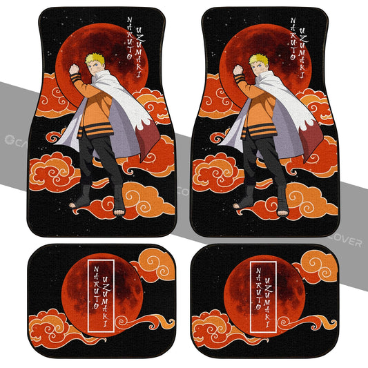 Hokage Car Floor Mats Custom Anime Car Accessories - Gearcarcover - 2