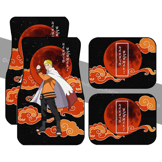 Hokage Car Floor Mats Custom Anime Car Accessories - Gearcarcover - 1