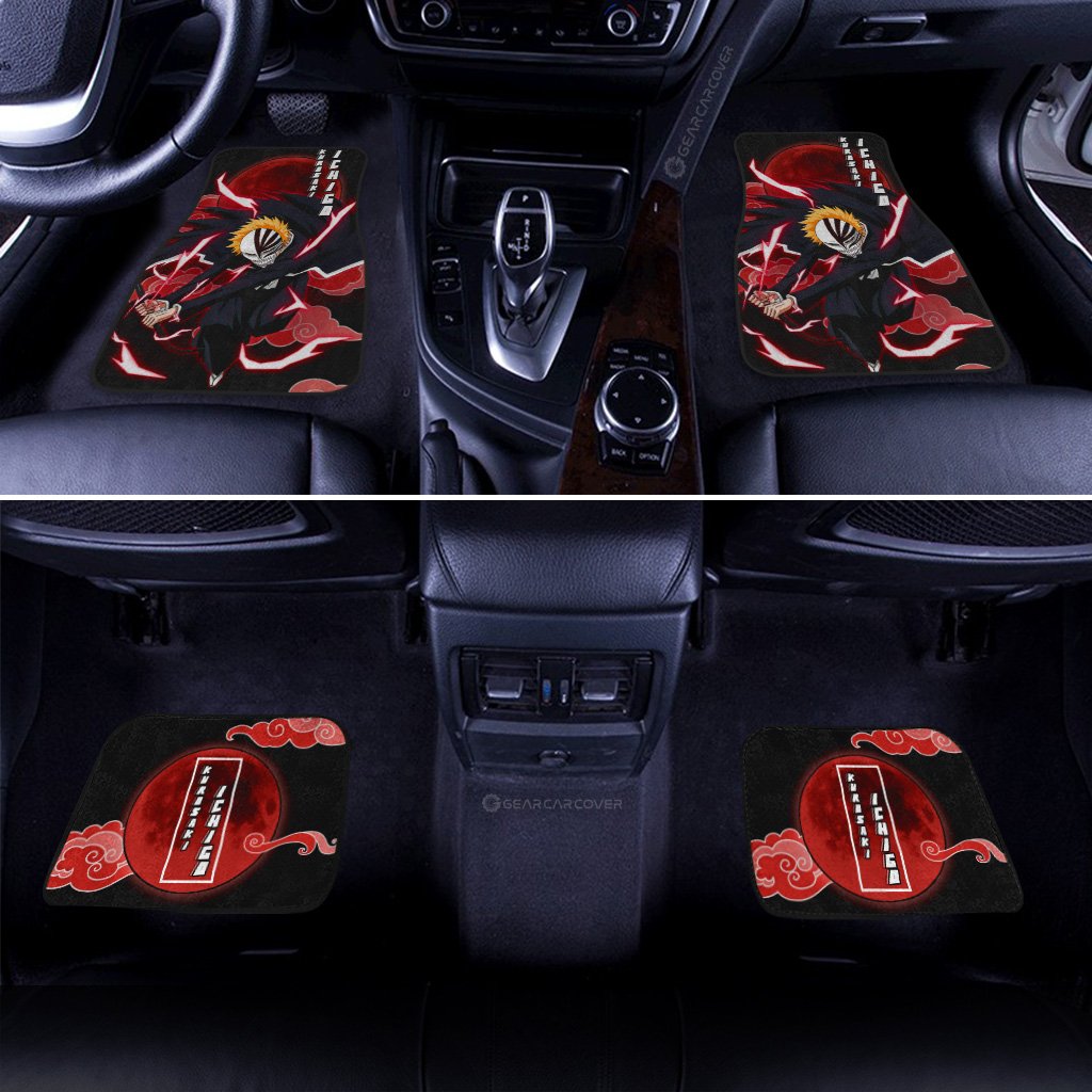 Hollow Ichigo Car Floor Mats Custom Bleach Car Accessories - Gearcarcover - 3