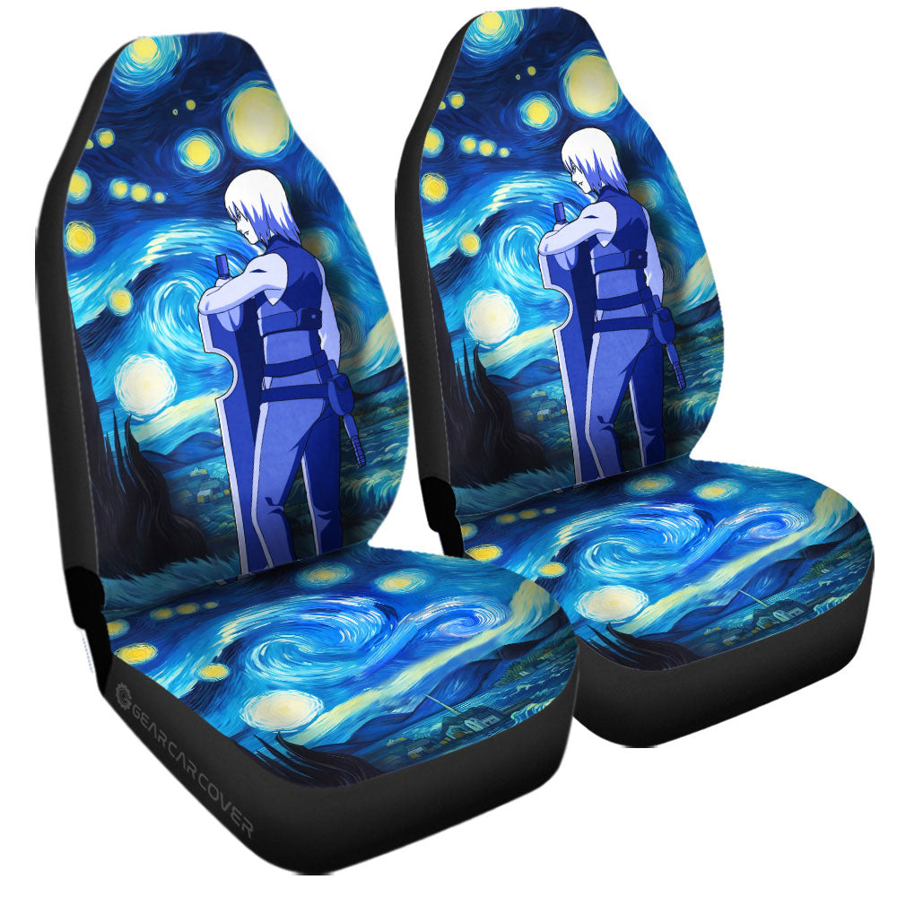 Hoozuki Suigetsu Car Seat Covers Custom Starry Night Styles - Gearcarcover - 3