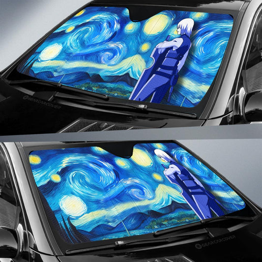 Hoozuki Suigetsu Car Sunshade Custom Starry Night Styles - Gearcarcover - 2