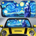 Hoozuki Suigetsu Car Sunshade Custom Starry Night Styles - Gearcarcover - 1